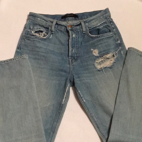 J Brand Ivy High Rise Crop Straight Arcane Jeans sz 23 - Picture 1 of 16